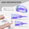 Sport Headbands for Women Men, Abstract Print Moisture Wicking Sweat Headbands, Suitable for Fitness Running Cycling Hiking Yoga Baseball 136 view 4