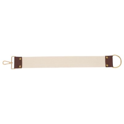INOOMP Canvas Barber Razor Strop Sharpening Strap Double-layer Polishing Cloth for Straight Razors Professional Shaving Accessories for Barbers and Mens Grooming