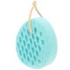 Abaodam Lovely Back Scrubber Sponge 1pcs Fruit Green Soft Bath Sponge with Bubble Foam for Shower Skin Exfoliation and Body Cleansing view 1