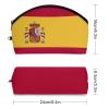 Adugen Origei Toiletry Bag Spain Flag Makeup Organizer Case Travel Essentials for Essentials Toiletries 24x16x8.5cm view 2
