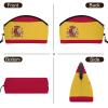 Adugen Origei Toiletry Bag Spain Flag Makeup Organizer Case Travel Essentials for Essentials Toiletries 24x16x8.5cm view 3