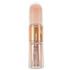 HOMSFOU Portable 5-in-1 Retractable Makeup Brush Set Compact Travel Cosmetic Brushes with Silicone Concealer Eyeshadow Blush and Contour for Women view 1