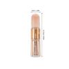 HOMSFOU Portable 5-in-1 Retractable Makeup Brush Set Compact Travel Cosmetic Brushes with Silicone Concealer Eyeshadow Blush and Contour for Women view 2