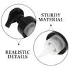 GETAJGHSD 5pcs 42mm Pp Plastic Lotion Dispenser Pump Heads, Hand Pump Dispenser for Liquid Soap and Shampoo Bottles, Black, Compatible Bathroom and Personal Care Containers view 3