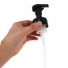 GETAJGHSD 5pcs 42mm Pp Plastic Lotion Dispenser Pump Heads, Hand Pump Dispenser for Liquid Soap and Shampoo Bottles, Black, Compatible Bathroom and Personal Care Containers view 4