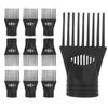 ABOOFAN 10pcs Hair Dryer Comb Attachment Nozzle for Styling Wide Blow Dryer Comb Replacement Tool for Salon and Home Use Reusable Concentrator Nozzle view 1
