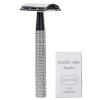 RUNROTOO Vintage Dual-edge Safety Razor Manual Beard Shaver Double-edge Cutter for Men Traditional Wet Shaving Barber Grooming Tool with Replaceable Blades view 1