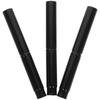 Healifty 3pcs Mini Eyebrow Wand and Eyelash Brush Set with Cap, Black Short Handle Eye Brow Brush Comb for Precision Grooming and Makeup Application view 1