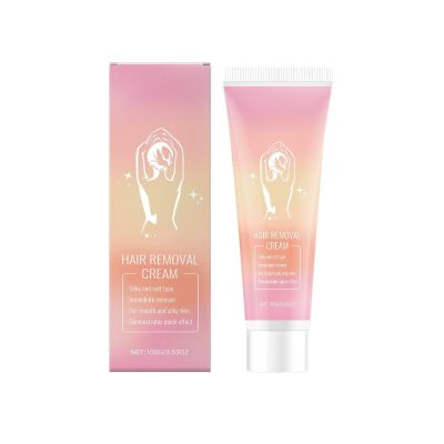 Hair Removal Cream, Gentle For Sensitive Skin, Soothing & Easy To Use, 5-10 Mins Fast Hair Removal For Legs Arms Bikini Line(1pcs)