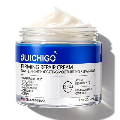 Anti Aging Face Neck Firming Cream with Retinol Peptide Moisturizer