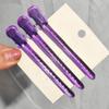 FAVOMOTO 12pcs Purple Salon Hair Sectioning Clips Hairdressing Styling Barrettes for Professional Hair Partitioning and Wave Setting view 4