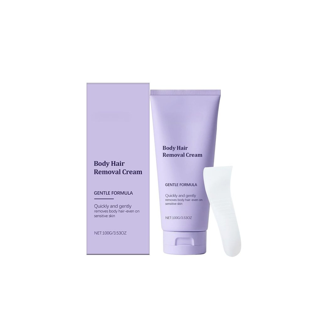 Body Hair Removal Cream, Easy To Use, Moisturizing Formula, Slow Hair Regrowth, Smooth Skin For Arms & Armpits(2pcs)