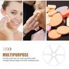 Mipcase 6pcs Triangle Makeup Sponge Holder Case, Powder Puff Storage Boxes for Travel, Portable Makeup Sponge Organizer for Cosmetic Blending and Face Application view 3