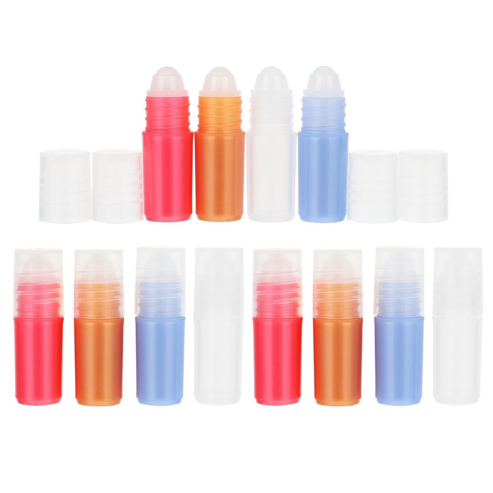 Plastic Empty Perfume Roller Bottles 3ml Xmas 20pcs