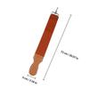 JEWEDECO Leather Razor Strop Double-sided Sharpening Strap for Straight Razors with Hanging Buckle, Cowhide Barber Strop for Men's Shaving Accessories view 2