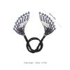 FAVOMOTO Wing Hair Tie Hair Bun Maker for Women Lazy Bun Maker with Wing Design and Easy Updos view 2