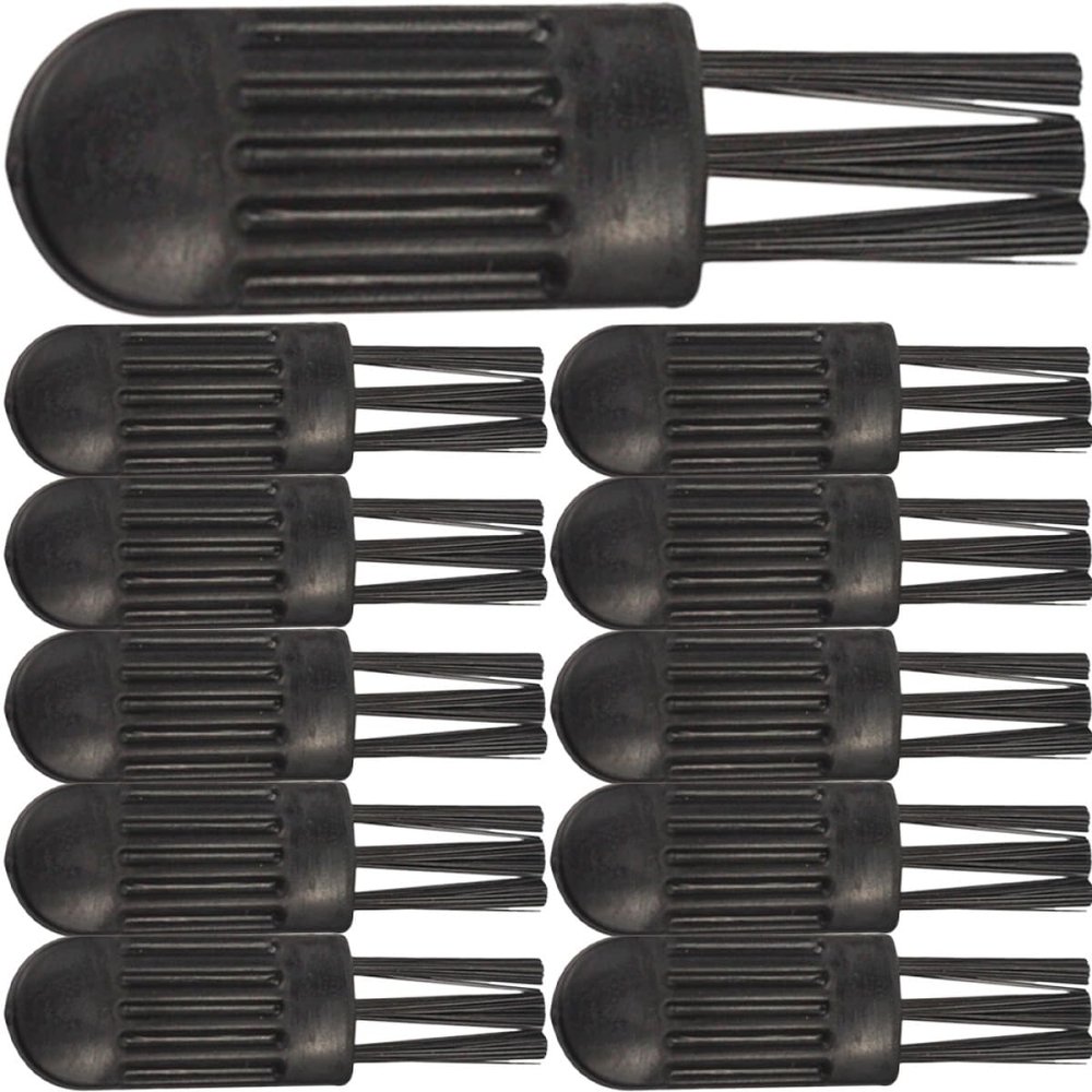 ibasenice 100pcs Portable Nose Hair Trimmer Cleaning Brushes Mini Shaver Cleaner Tool for Mens Electric Razor and Hair Clipper Maintenance