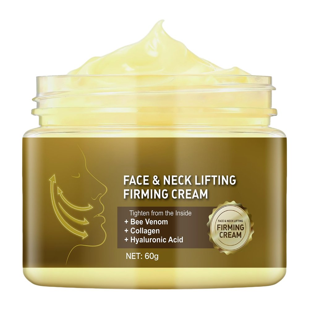 OUPEICHARM Bee Venom Tightening and Firming Cream for Face & Neck, 2.12 Oz