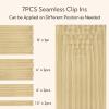 HOTBANANA Seamless Human Hair Clip in Extensions, Comfortable Wear 16" view 2