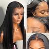 Aqifai 13x6 Straight Lace Front Wigs Human Hair 24 Inch view 2
