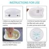 Portable Detox Foot Bath Spa Machine Foot SPA Machine,Mini Detox Cell Cleanse Spa, Home Health Tub for Beauty Salon(With Basin) view 2