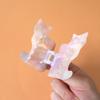 Funny Golden Shorthair Cat Hair Clips,Acetate Kitty Hair Clip,Cartoon Cat Claw Clips for Women view 3