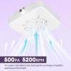 Nail Dust Collector Tech - Mini Nail Fan Dust Collector with 10 Filters view 4