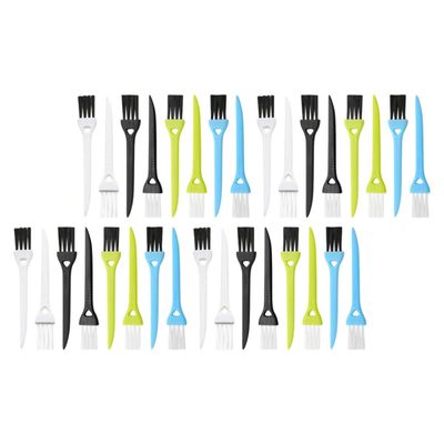 DIYEAH 36pcs Electric Shaver Cleaning Brush Set Small Tool Brush for Razor and Trimmer Men's Personal Care Razor Cleaner for Precise Gap Cleaning