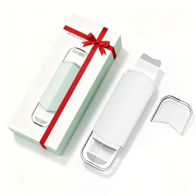 Blackhead Remover Tool for Nose Pore,Dual-Head Face Scraper & Pore Cleaner for Deep Facial Cleansing, U Shaped & Circular Widened Head Skin Care Tool for Men and Women (White)