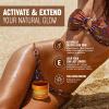 HAOTIME Tanning Lotion, Fast Tan Accelerator for Natural Browning, Deep Dark Tan with Beta-Carotene, Vitamins C & E, Natural Oils, Hydrating, Non-Greasy, Water-Resistant, Outdoor Tanning Gel, 5 Fl Oz view 2