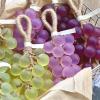 Grape Soaps on A Rope, Personalized Original Handmade Crystal Grapes Cluster Shaped Soaps, Fruit Shaped Hanging Vegan Soap on A Rope, DIY Home Decor and Gift Choice for Washing Hands (Red) view 4