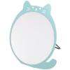 JHKNNK Irregular Wall-Mounted Makeup Mirror with Folding Stand Small Tabletop Vanity Mirror for Bedroom and Office for Student Dormitory Use view 1