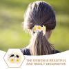 Homoyoyo Plumeria Flower Hair Tie Hawaiian Flower Hair Scrunchie Ponytail Holder for Women Lightweight Accessories for Beach Vacations Festivals Parties Spring Outfits 4.33 X 4.33 X 1.18 in view 2