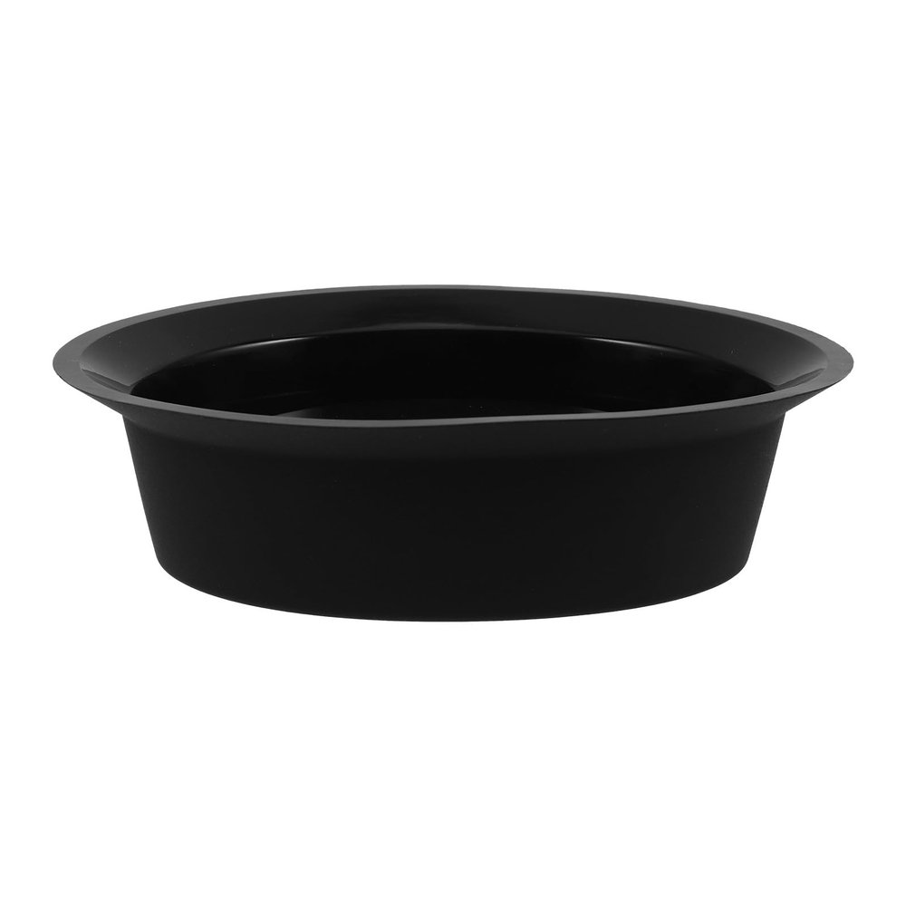 Silicone Shaving Soap Bowl Brush Mug Portable Shave Soap Dish for Travel and Home Use Black Beard Lather Bowl