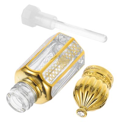 WESIEVYA Empty 3ml Perfume Storage Bottle Roll-on Essential Oil Sample Bottle for Aromatherapy and Travel Use