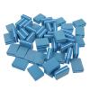 Balacoo 50pcs Mini Blue Sponge Nail Buffer Blocks Double-Sided Nail Files Manicure Polishing Tool for Natural Home and Salon Use view 1