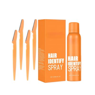 Facial Hair Identification Spray, Easy-to-Use Hair Marking Spray For Gentle Hair Removal, Moisturizing & Smoothing Facial Skin(2pcs)