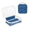 sanluoli 2 Pack clear men toiletry bag TSA approved transparent makeup bag organizer Mens shaving kit view 3