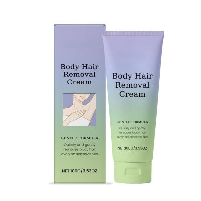 Body Hair Removal Cream, Easy To Use, PH Adjustment For Efficient Hair Removal, Suitable For Arms Legs Underarms(2pcs)