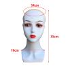 Menolana Synthetic Fiber Hair Mannequin Head with Hat - Professional Hairdressing Training Model view 4