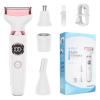 SPONGL Women' in 1 Multifunctional Body Shaver with R Type Rounded Head for Gentle Hair Removal Distance Efficient Grooming LED view 4