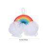 VILLCASE 3pcs Bath Sponge Exfoliating Shower Sponge Rainbow Color Cartoon Body Scrubber for Bathing Accessories view 2
