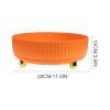 UKCOCO Multipurpose Rotatable Cosmetic Organizer Makeup Holder Skincare Product Storage Tray Desktop Vanity Organizer Plastic Makeup Container for Home Use view 2