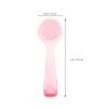BIUDECO 8pcs Facial Cleansing Brush and Nail Dust Scrubber Set, Round Head Manual Face Pore Brush for Deep Exfoliating and Skin Cleaning, Suitable for Daily Beauty Care Random Color view 2