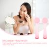 BIUDECO 8pcs Facial Cleansing Brush and Nail Dust Scrubber Set, Round Head Manual Face Pore Brush for Deep Exfoliating and Skin Cleaning, Suitable for Daily Beauty Care Random Color view 3
