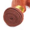Fumuakoor 28 30 32 Inch Color #350 Bundle Orange Body Wave Human Hair Bundles Unprocessed Virgin Hair Ginger Body Wave Bundle 50 Gram Per Bundle view 4