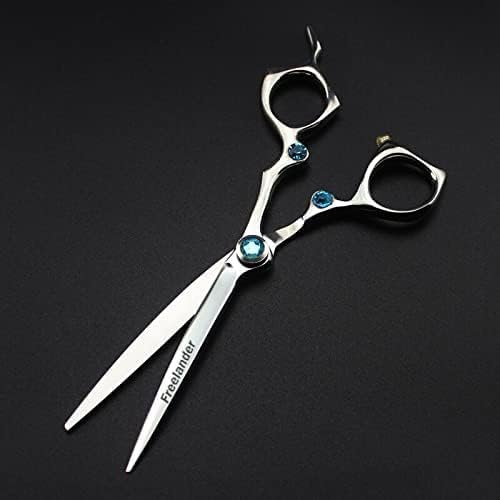 Premium 6.0 Japanese Hair Cutting Scissors - Professional Silver Hairdressing Shears For Stylists & Barbers - Precision Haircutting Tools
