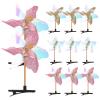 Gatuida 11Pcs Sequins Hair Clips Pinwheel Hairpins Girls Hair Barrettes for Women Cute Windmill Accessories for Birthday School Travel Daily Wear Party Holiday view 1
