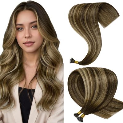 Hetto Nano Hair Extensions Human Hair #4/4/27 for Women 20in 50g