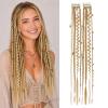 Rich Choices Clip in Braid Hair Extensions Boho Dreadlock Braids view 1
